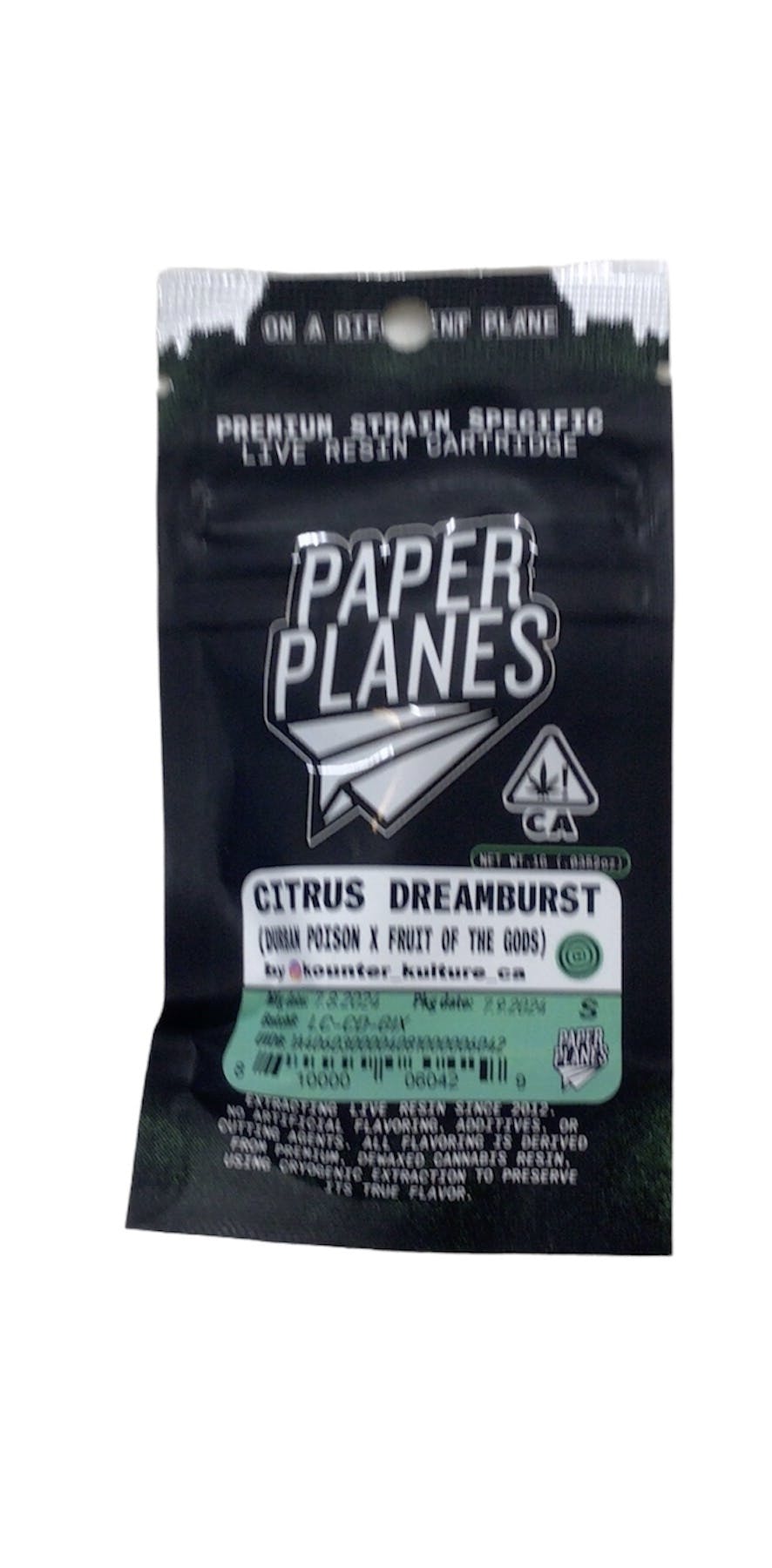 Photograph of product: Paper Planes- Citrus Dreamburst