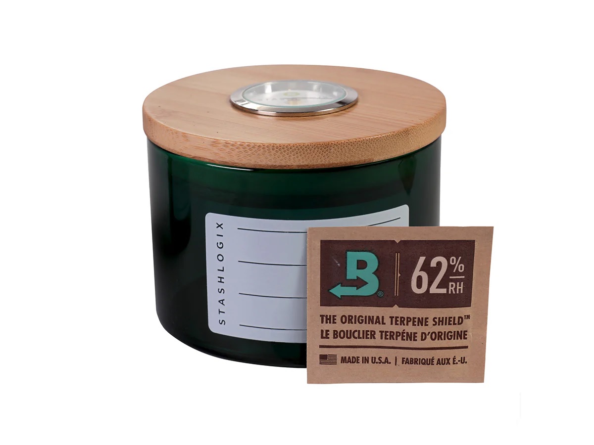 Photograph of product: Small Bamboo SmartJar - Green