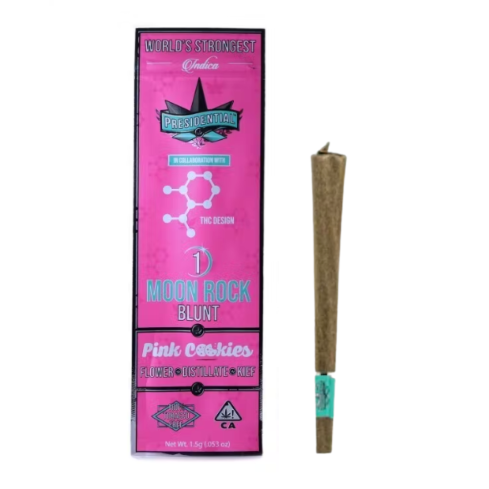 Photograph of product: Presidential - Pink Cookies - Moonrock - Indoor - Infused