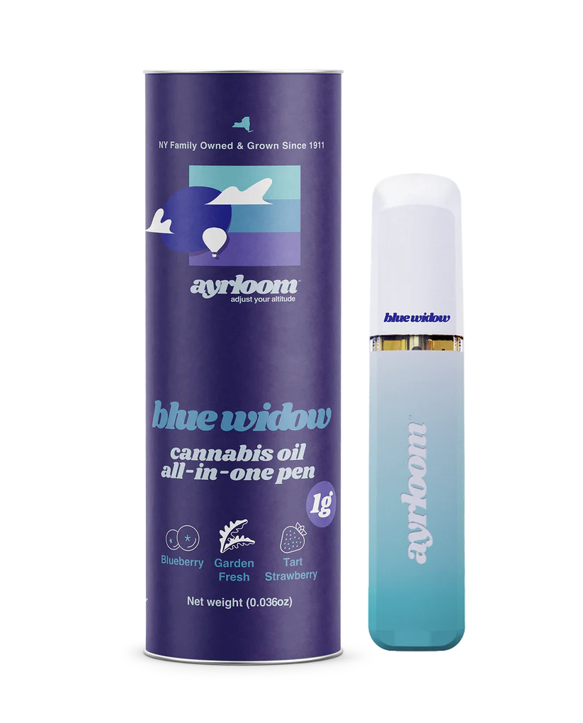 Photograph of product: Ayrloom | Blue Widow AIO | 1g Vape