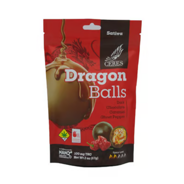 Photograph of product: 10pk Oui'd Chocolate Dragon Balls c