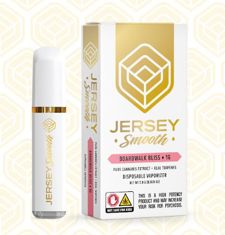 Photograph of product: Jersey Smooth - Boardwalk Bliss Disposable 1G