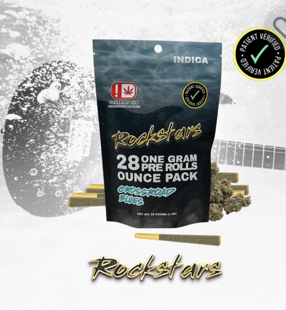 Photograph of product: Rockstar Pre-roll Pack Peach Crescendo | (I)