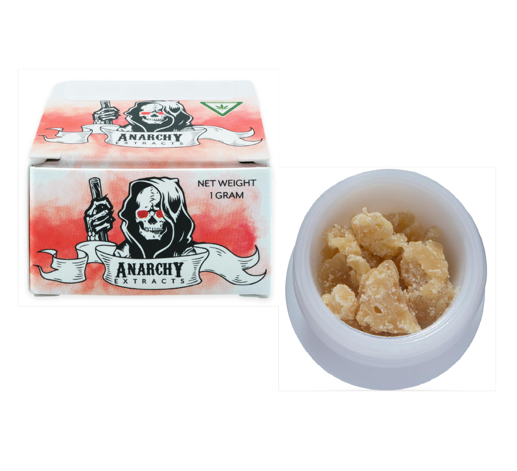 Photograph of product: Anarchy Crumble Wedding Cake