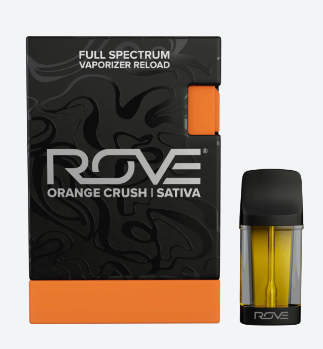 Photograph of product: Orange Crush Live Resin Diamond Reload Pod