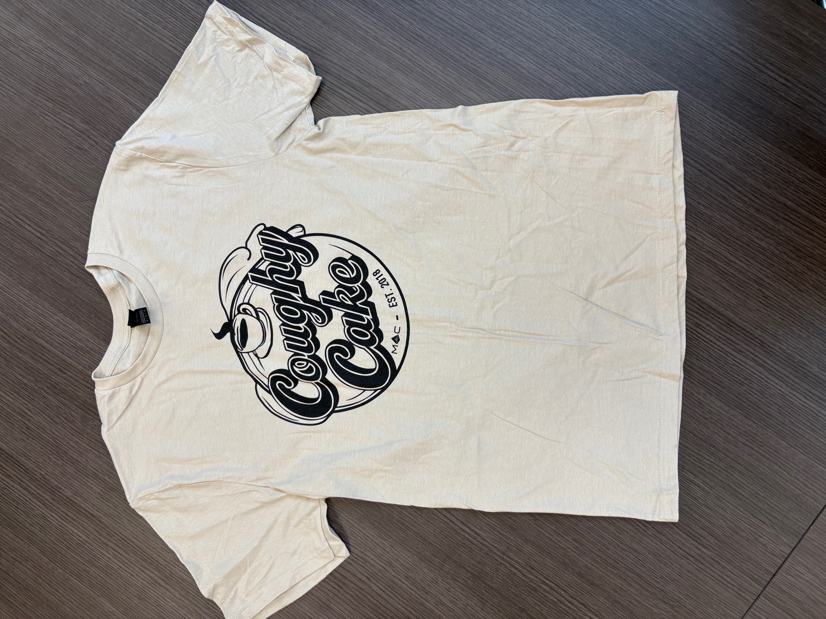 Photograph of product: Coughy Cake T-Shirt - SMALL