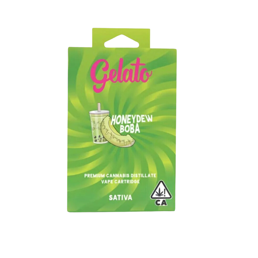 Photograph of product: Gelato - 1g 510 Cart - Honeydew Boba