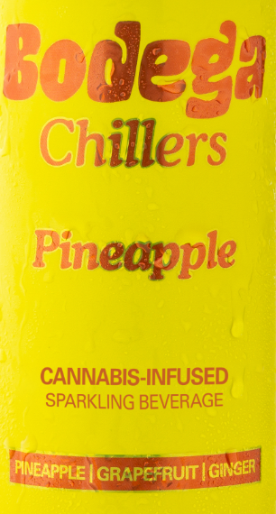 Photograph of product: Bodega - Pineapple Chillers 25mg 12oz