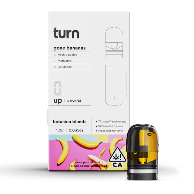 Photograph of Product: Gone Bananas | botanica blends | 1g Pod
