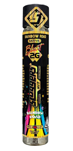 Photograph of product: Rainbow Road Infused Blunt 2G - 2g