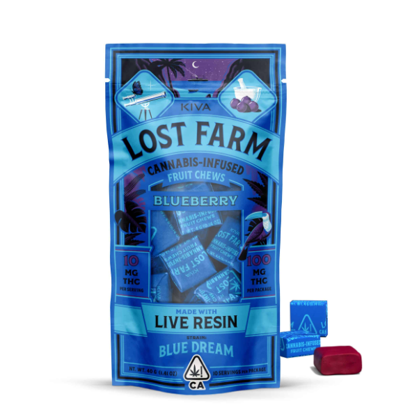 Photograph of product: Blue Dream Blueberry Chew