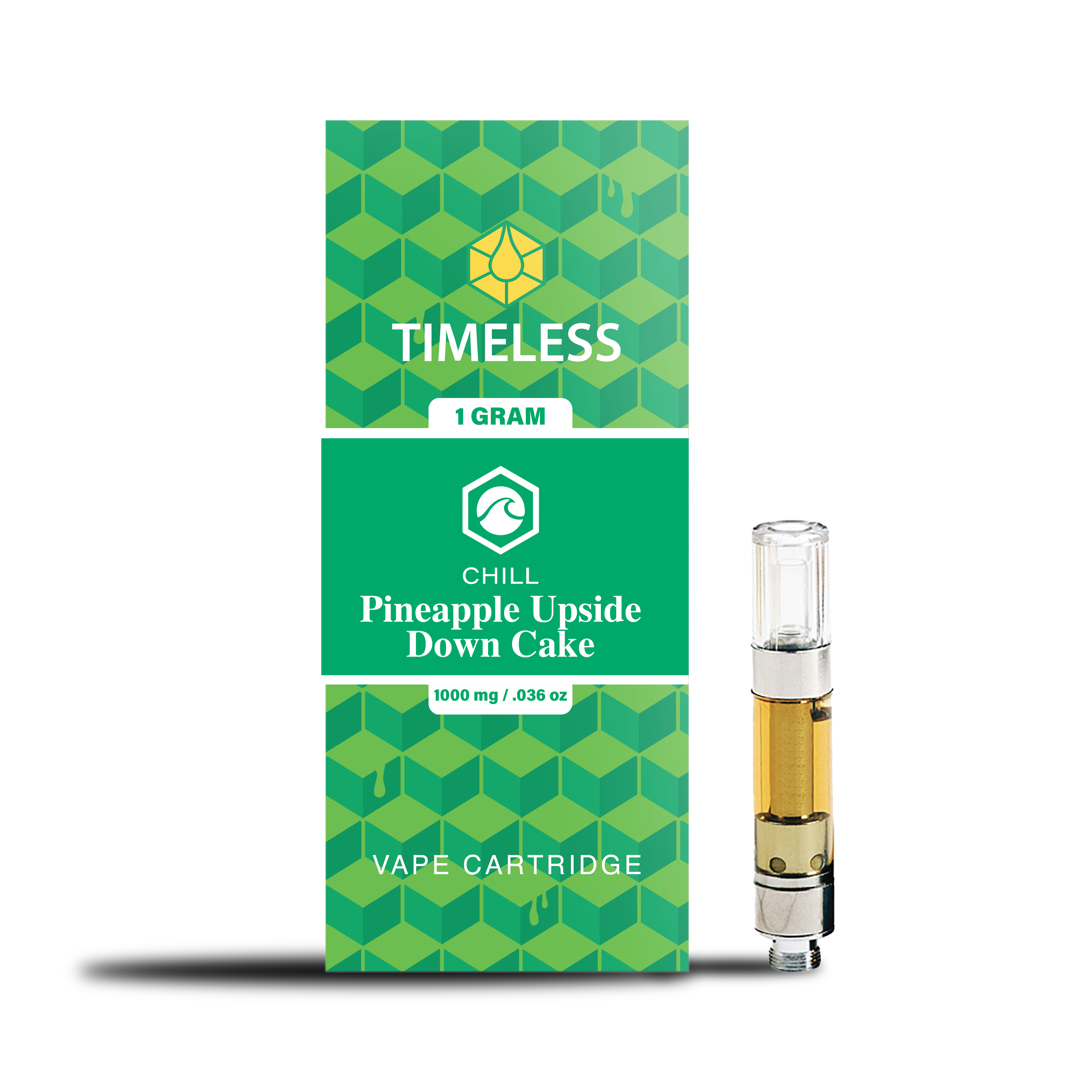 Photograph of product: Pineapple Upside Down Cake Chill Cartridge | 1g