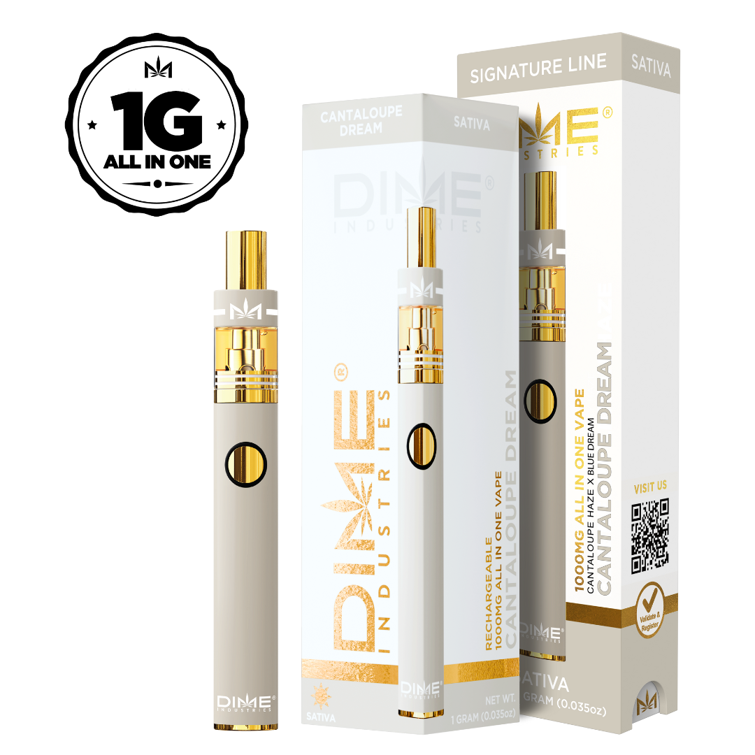 Photograph of product: Dime Industries | Cantaloupe Dream Signature Line All-In-One | 1G