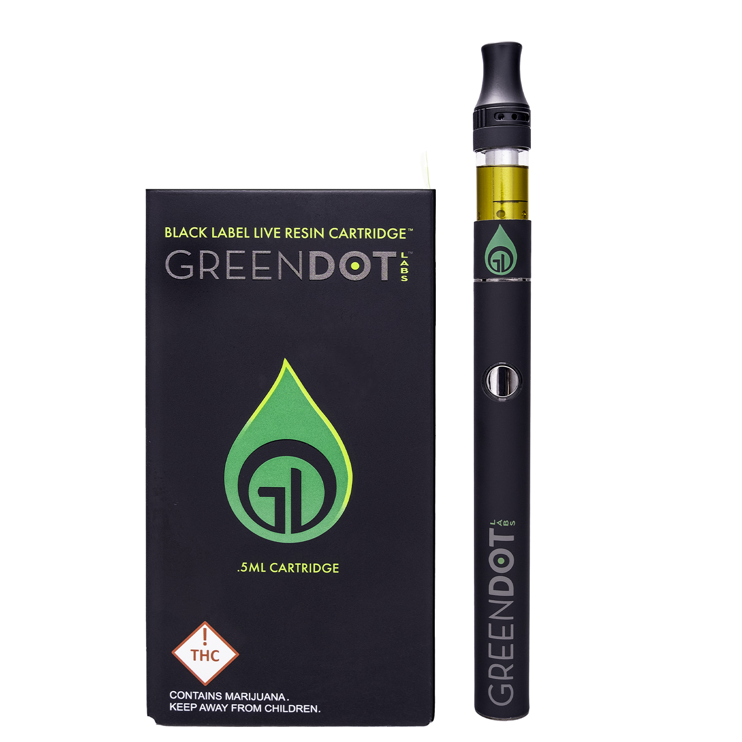 Photograph of product: Black Label Cartridge | 500mg