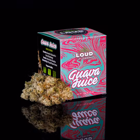 Photograph of product: MI Loud  3.5g Pre Pack | Guava Juice