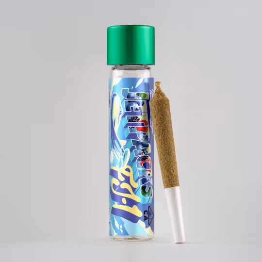 Photograph of product: JETPACKS | INFUSED PRE-ROLL | FJ-1: BLUEBERRY KUSH