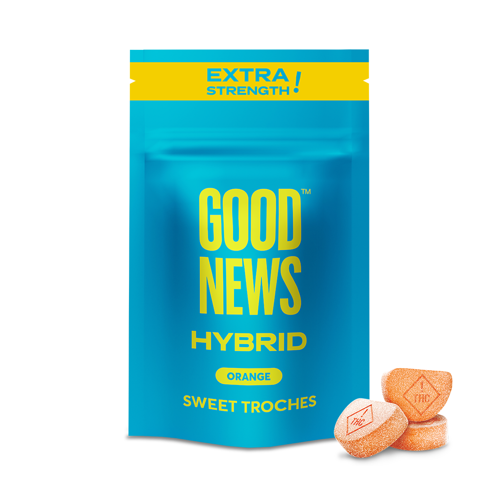 Photograph of product: Orange | High Dose Troches 50mg | 20pk