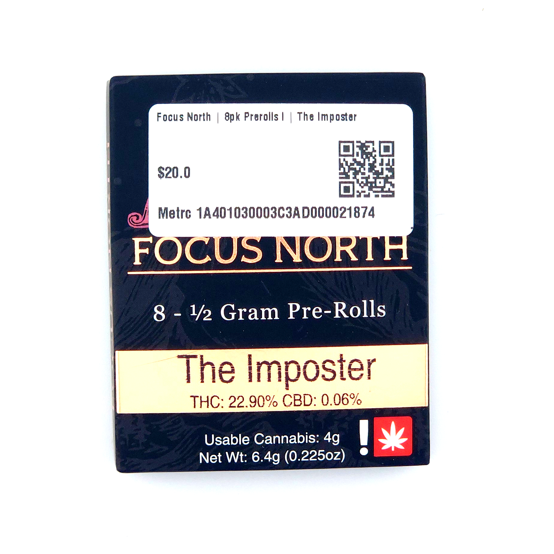 Photograph of product: Focus North | 8pk PR [H] | The Imposter