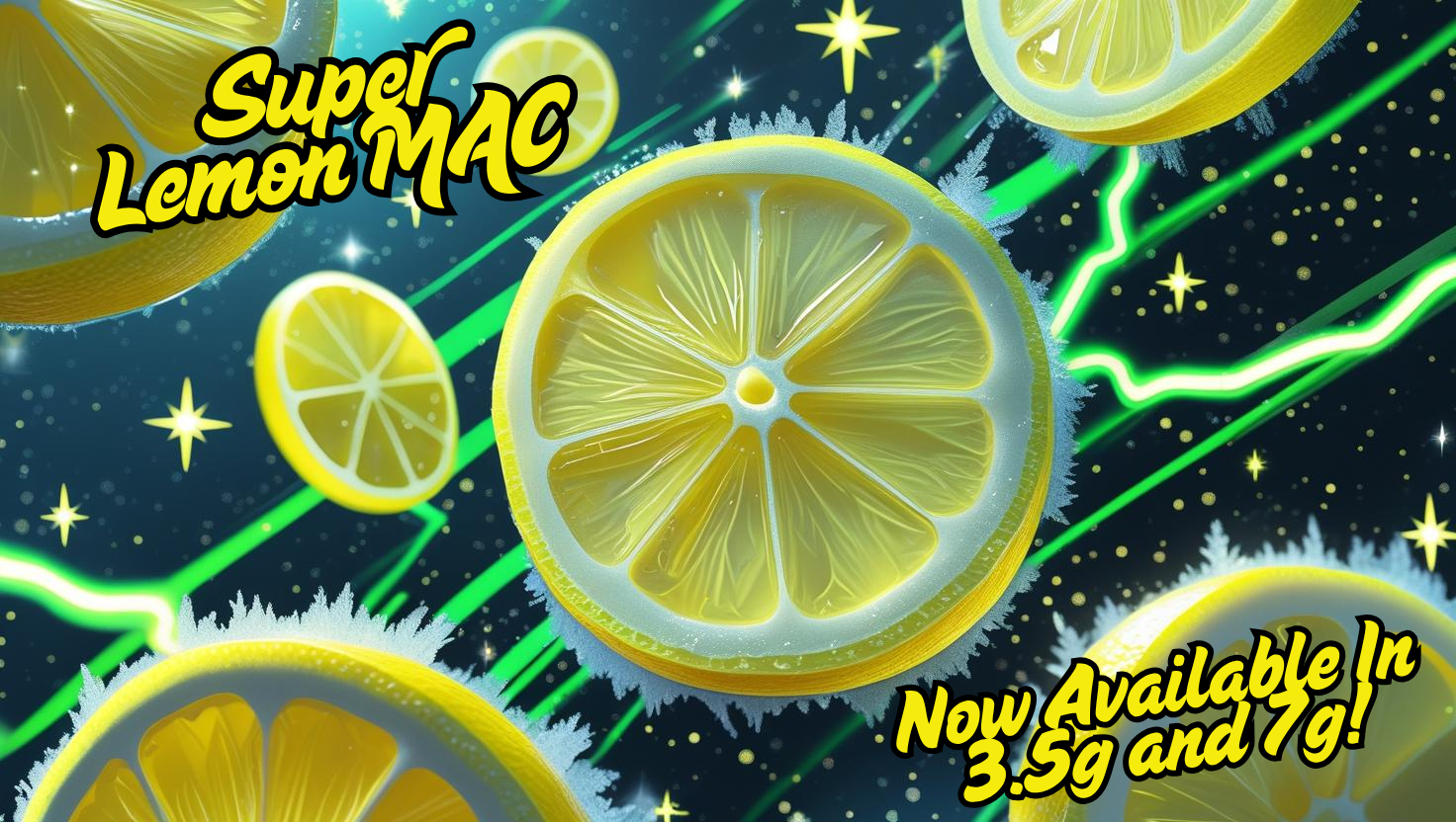 Photograph of product: Super Lemon MAC ~ Smalls - 7g