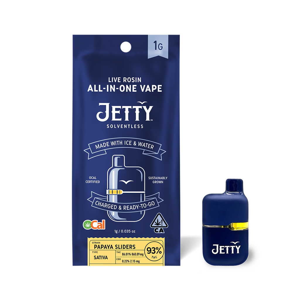 Photograph of product: Papaya Sliders Solventless AIO - ["1g"]