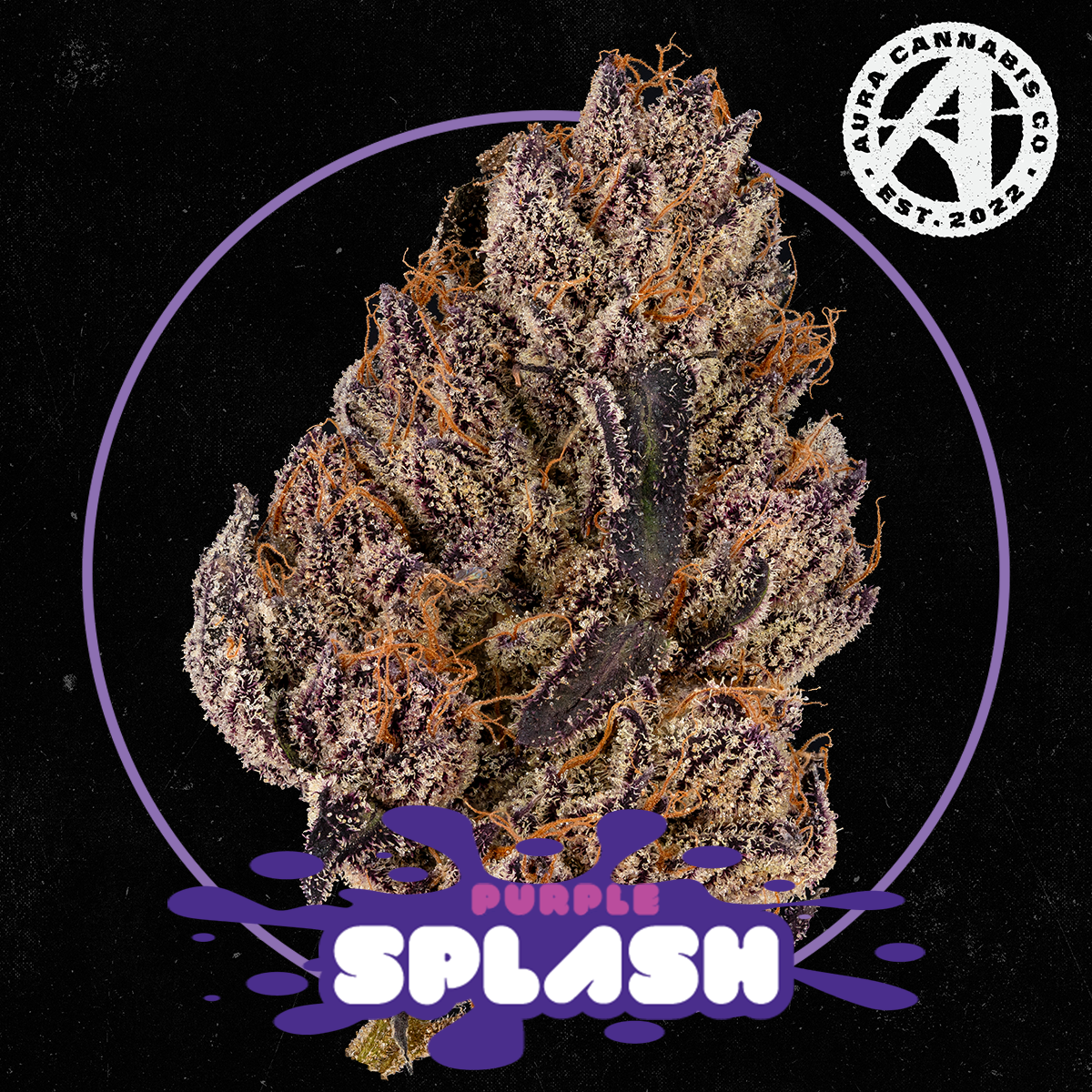 Photograph of product: PURPLE SPLASH - 3.5 G