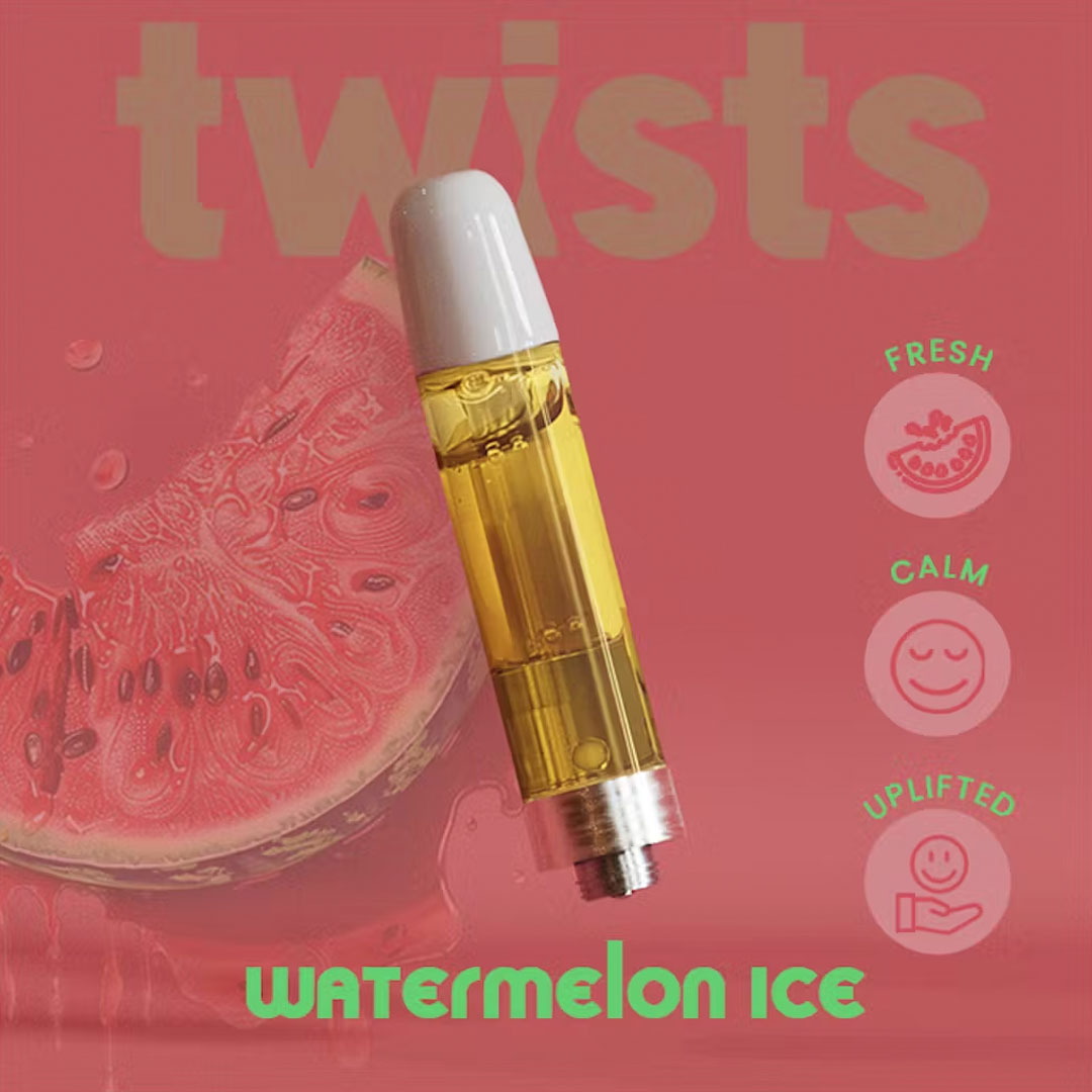 Photograph of product: Oil | 1g Cartridge | Watermelon Ice