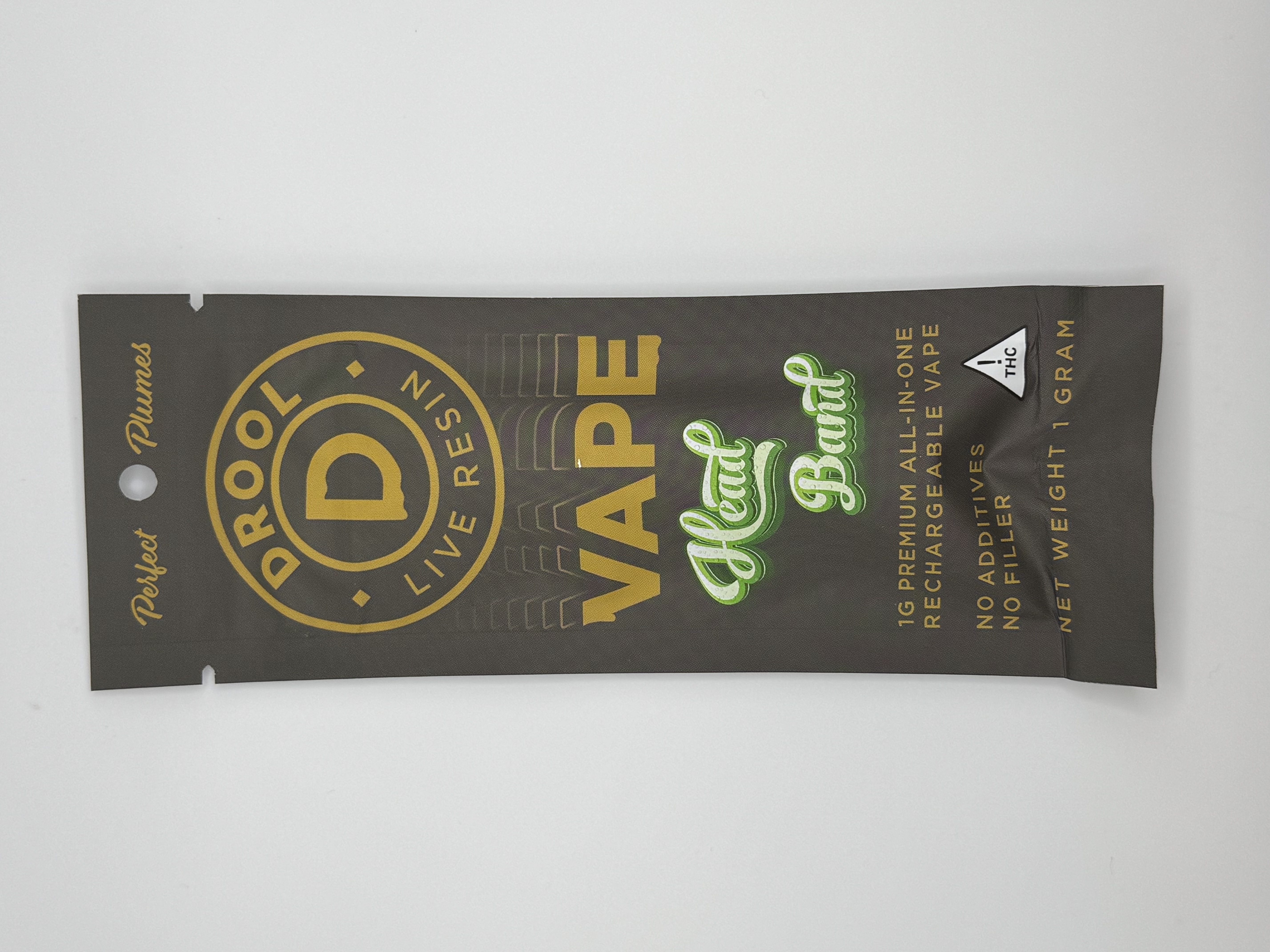 Photograph of product: Drool Headband Live Resin |  Disposable Vape
