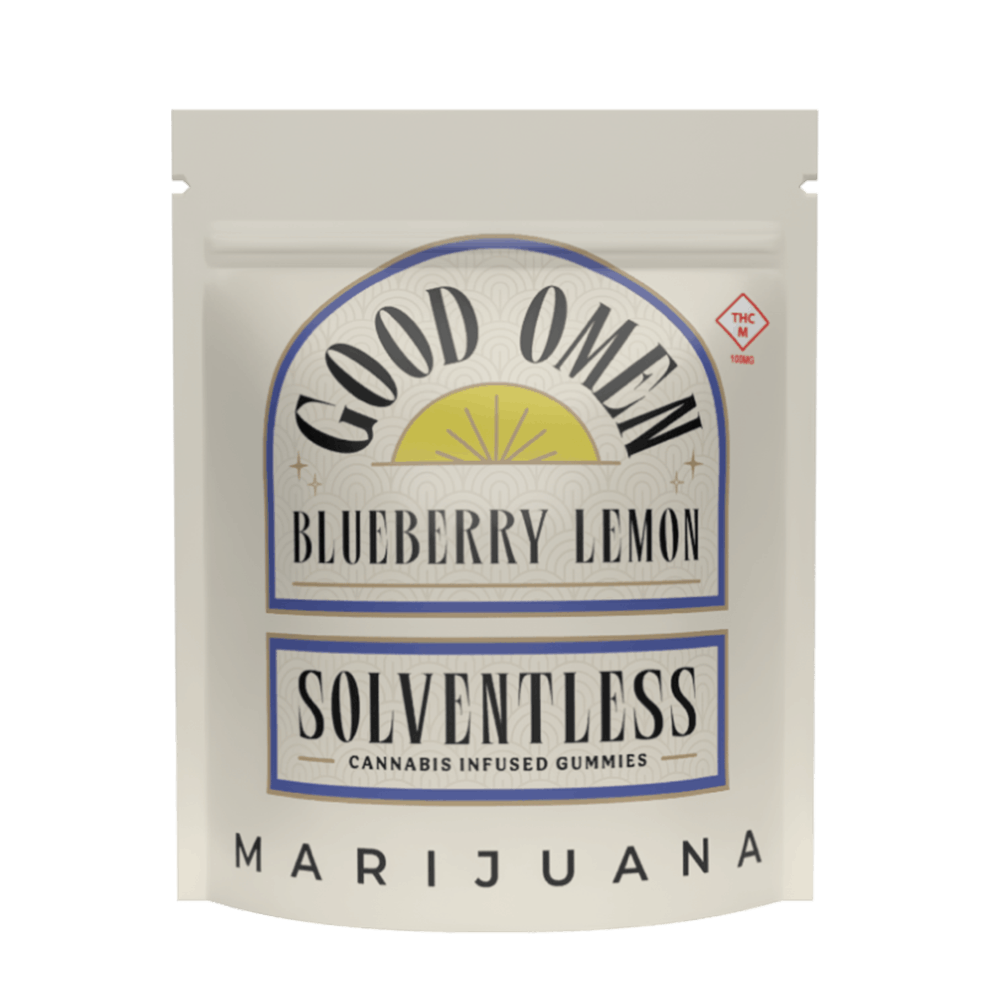 Photograph of product: Blueberry Lemon - Solventless Gummies - 10pk - 100mg