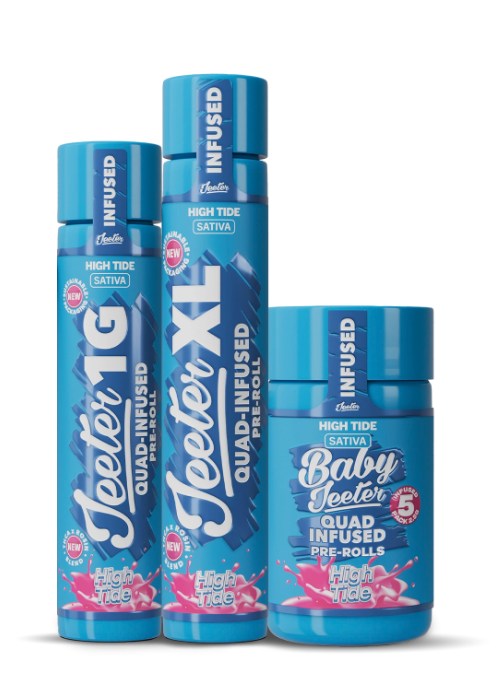 Photograph of product: .5g x 5 | High Tide | Infused Pre-Roll Pack