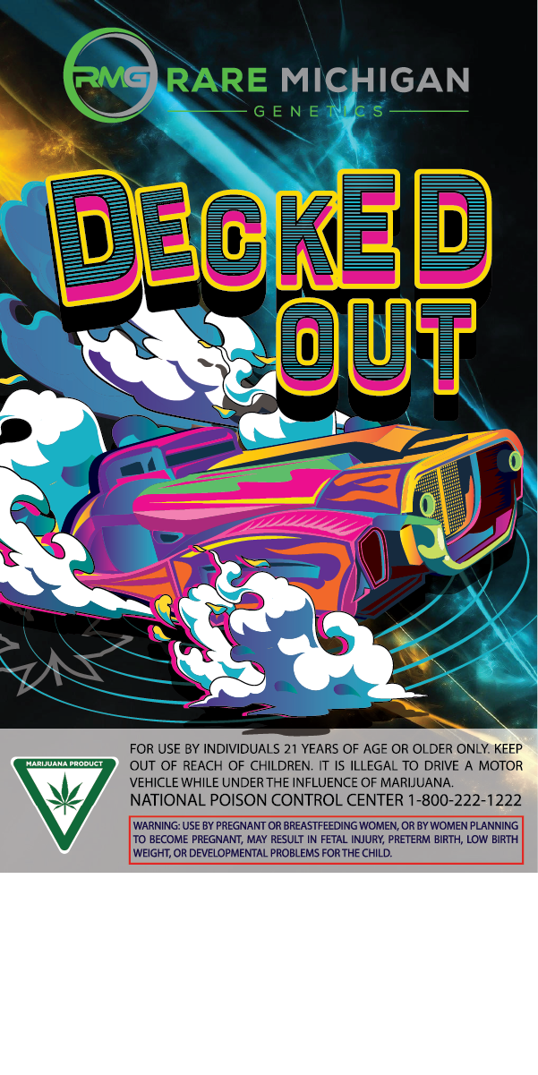 Photograph of product: RMG - Decked Out - Pre-Roll - 1g