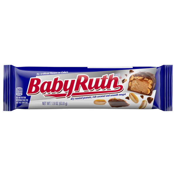 Photograph of product: Candy Bar - Baby Ruth - Snack - UN-INFUSED