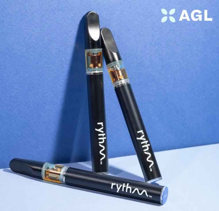 Photograph of product: Rythm .3g Disposable LA Kush CKE (I) 00673