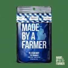 Photograph of product: Made By A Farmer - Blueberry - Pectin Gummies - 100mg