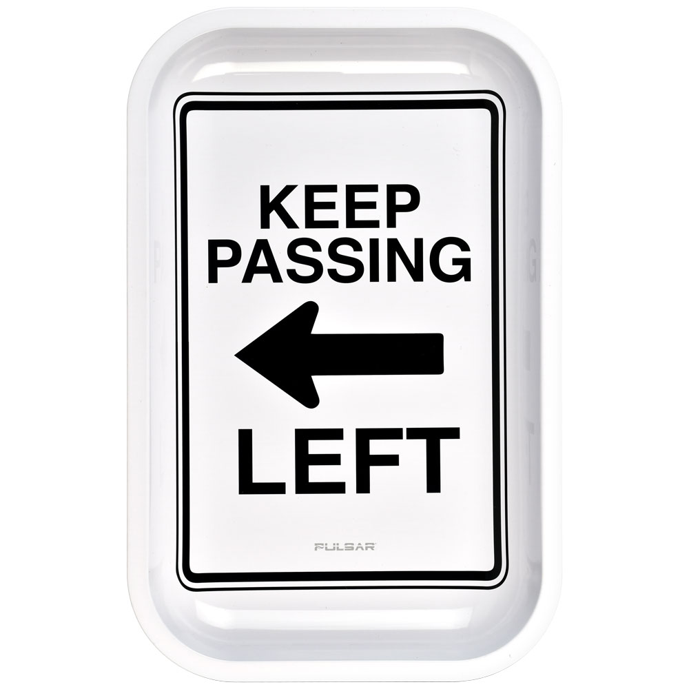 Photograph of product: Pulsar Metal Rolling Tray - Keep Passing Left
