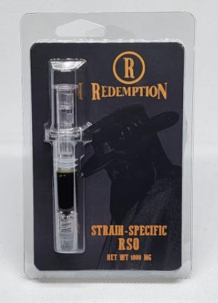 Photograph of product: Redemption 1g RSO Dart- Slapz