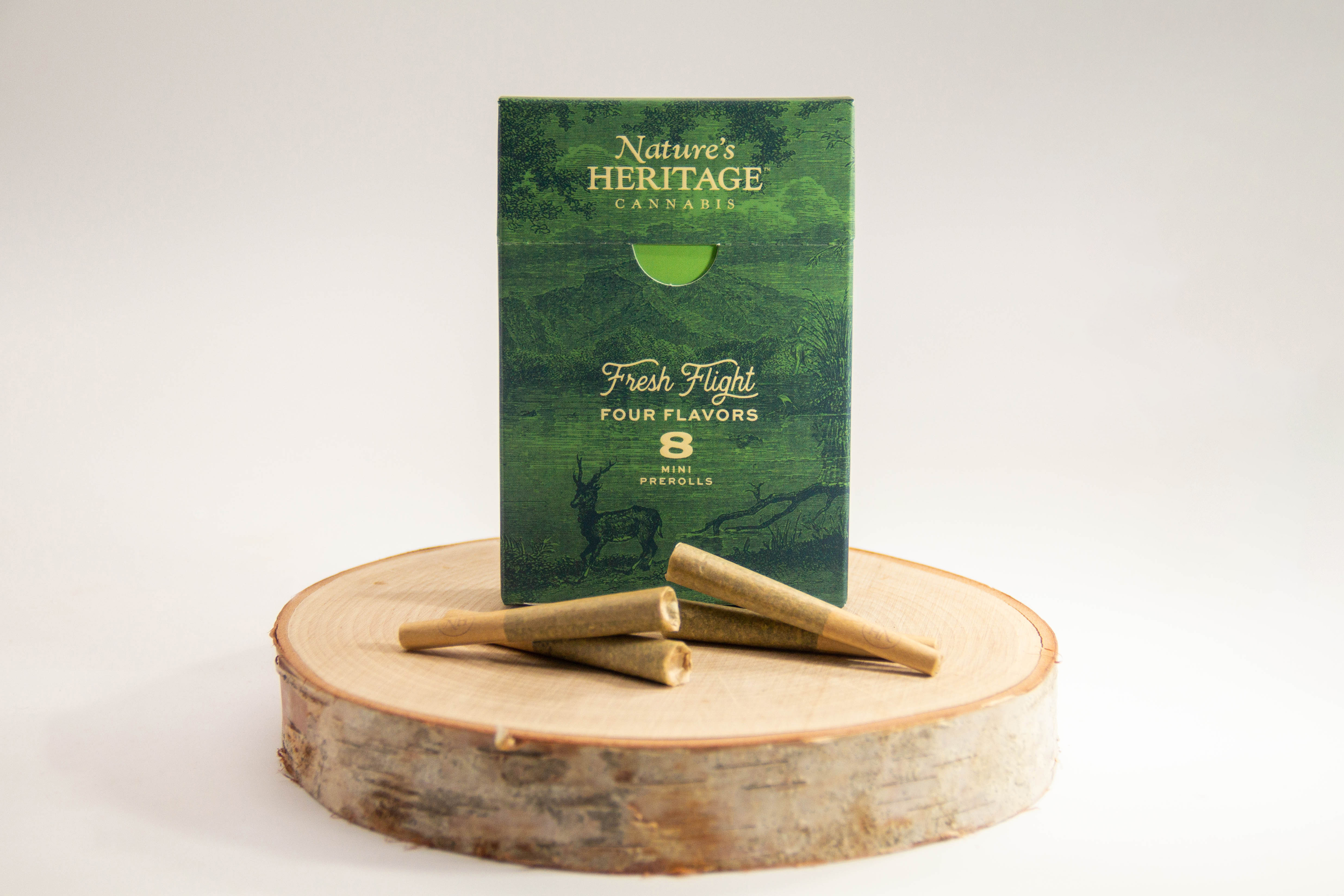 Photograph of product: Flight Pack 4 Strain Pre-Roll 8pk