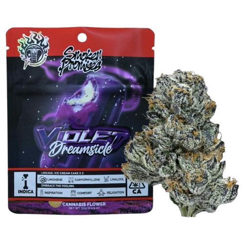 Photograph of product: *Promo* Smoken Promises | Violet Dreamsicle | 3.5g