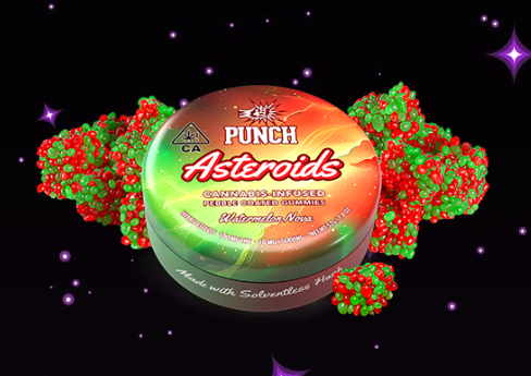 Photograph of product: WATERMELON NOVA - ASTEROIDS - 100 MG
