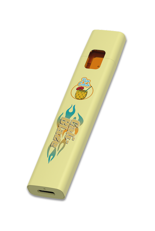 Photograph of product: Cali Blaze - Pina Colada - Live Resin Disposable AIO