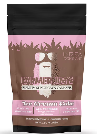 Photograph of product: Farmer Jim: Ice Cream Cake - 3.5g