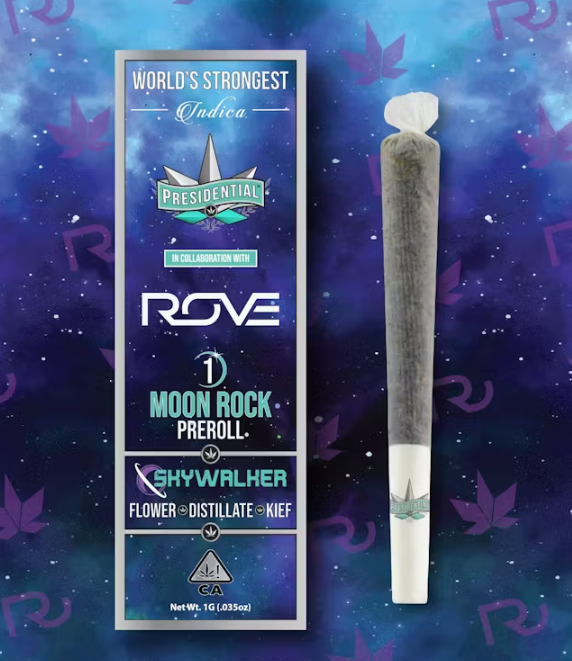 Photograph of product: Presidential- Skywalker Moonrock Preroll