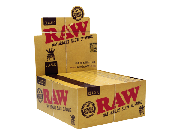 Photograph of product: RAW - Papers - Classic - King Size Slim