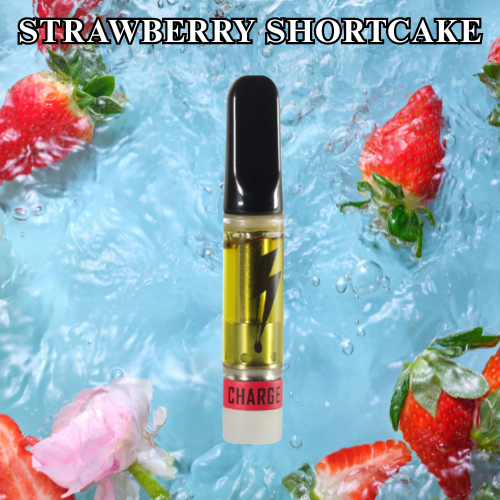 Photograph of product: Strawberry Shortcake | Distillate Cartridge | 1g (H)
