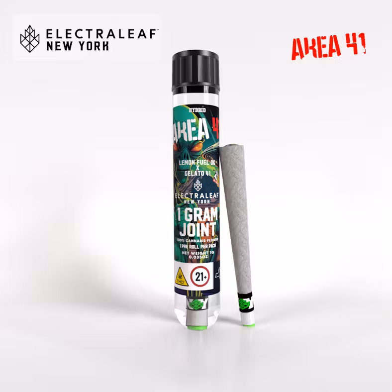 Photograph of product: Electraleaf | Area 41 | Hybrid | Pre-Roll