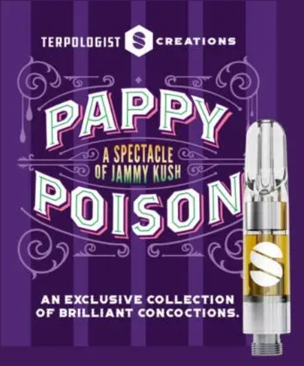 Photograph of product: Liquid Diamonds Pappy Poison Cartridge