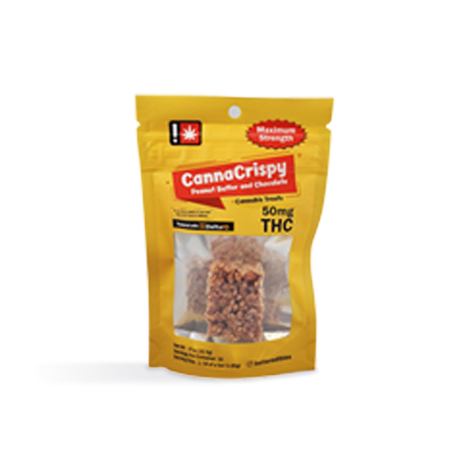 Photograph of product: Peanut Butter And Chocolate CannaCrispy | 100mg