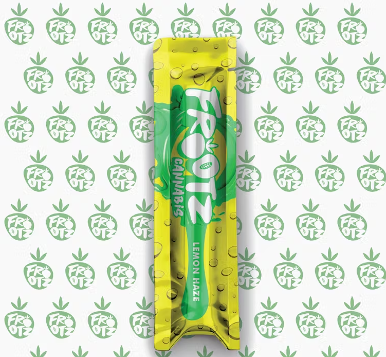 Photograph of product: Frootz - Lemon Haze - Disposable Vape