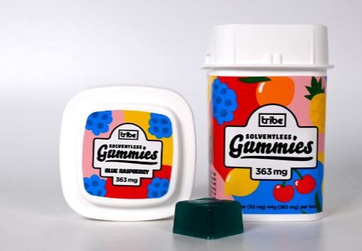 Photograph of Product: Solventless Gummies  Tigers Blood 363mg