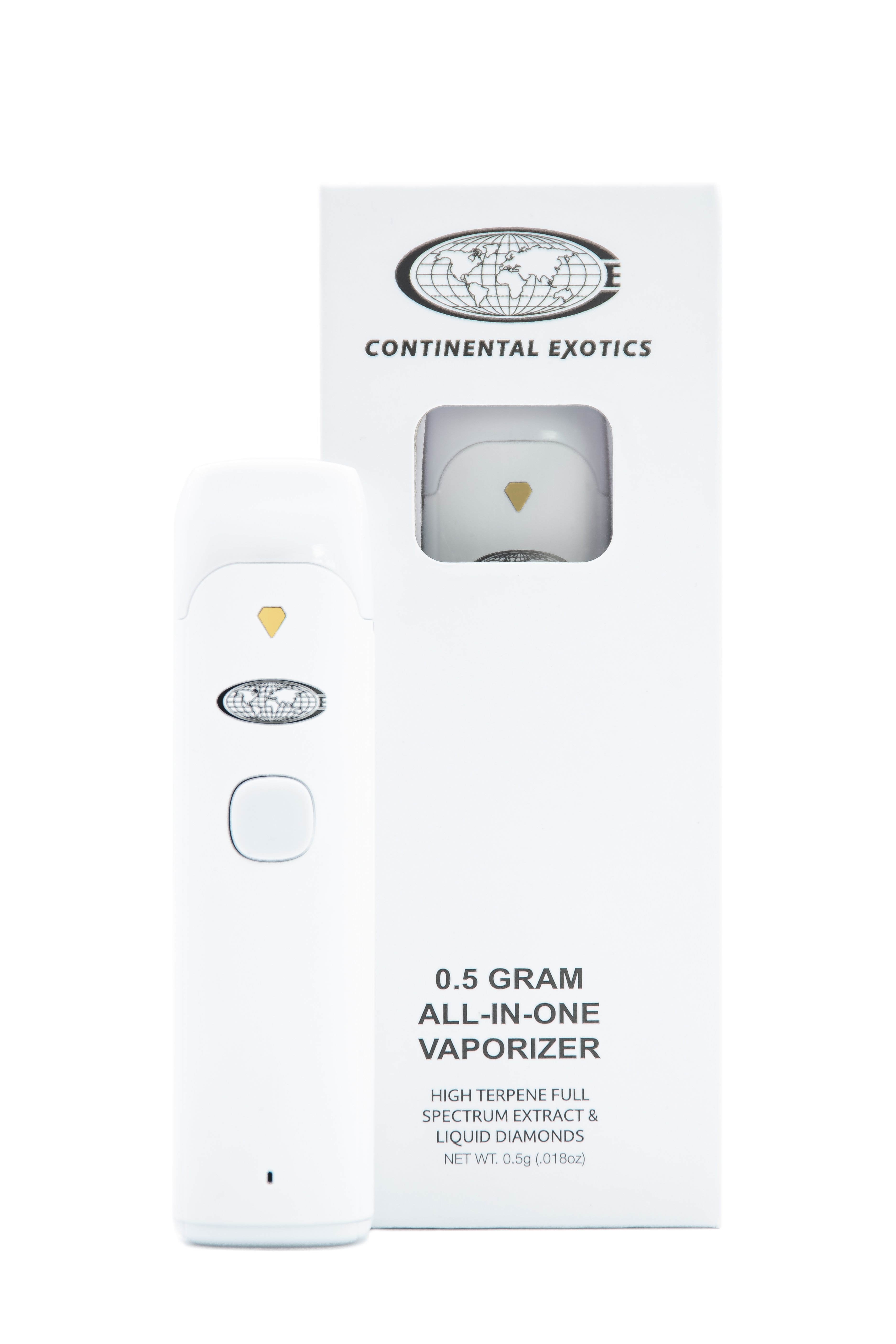 Photograph of product: CONTINENTAL EXOTICS - Orange Sherbert - AIO Vape