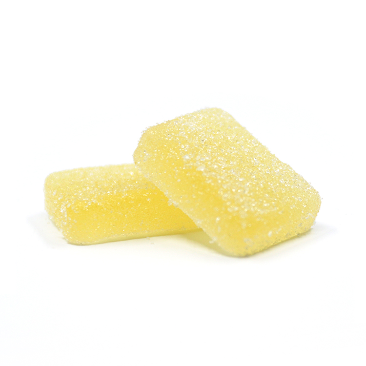 Photograph of product: Real Fruit Gummies - 1:1 CBN:TH-oui Pineapple - 10pk (20 servings)